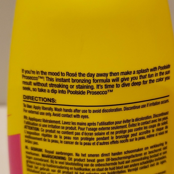 Bronzing tanning lotion and firming body moisturiz - Picture 5 of 5